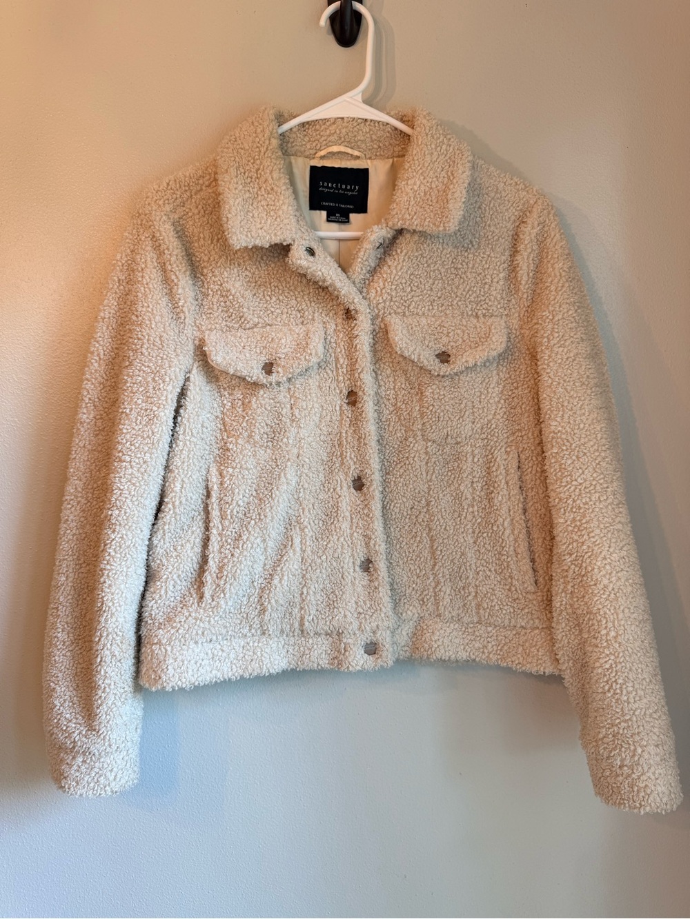 Sanctuary Astoria Faux-Sherpa Jacket XS